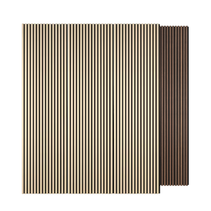 สินค้ายอดนิยมราคาที่แข่งขันได้<span class=keywords><strong>แผ่น</strong></span><span class=keywords><strong>กัน</strong></span><span class=keywords><strong>เสียง</strong></span>ผนังเบาะผ้าคลุมแผงอะคูสติกไม้ระแนง - Product Image 2