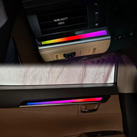 Upgrade 256 Farben Dynamische Beleuchtung Symphonie LED Auto-Innenraum Ambientebeleuchtung für Lexus ES 2013-2017 Atmosphäre-Streifen Zubehör