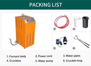 Four de fusion d'or pour le traitement du platine - Four de fusion d'or - Product Image 6