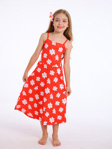 Hors épaules Lilo Cosplay Fantasia imprimé robe film body Costume <span class=keywords><strong>déguisement</strong></span> pour filles garçons Halloween carnaval jeu de rôle - Product Image 5