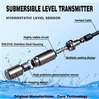 Sensor de Nivel de Agua Hidrostático Industrial ODM, Sonda de Medición de Nivel de Tipo Presión de Alta Precisión