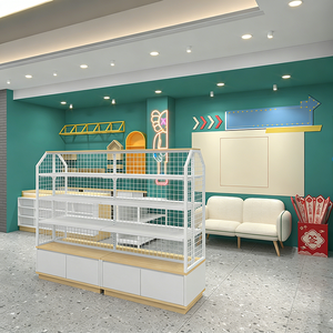 Présentoirs de Magasin de Papeterie Personnalisés Tendance en Acier et Bois pour <span class=keywords><strong>Rangement</strong></span> Commercial - Product Image 2
