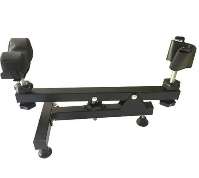 High Quality V-Shape Adjustable Shooting Stand Quality Aluminum Tripod with Scopes & Accessories for Outdoor Hunting