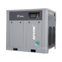 Kompresor udara sekrup elektrik APCOM 50hp 37kw 50hp, sekrup hemat energi, kompresor udara kebisingan rendah, tekanan tinggi