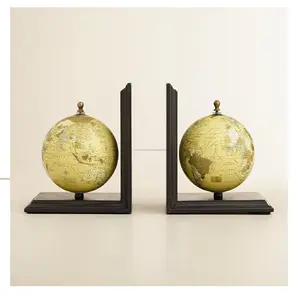 Trang Trí Nhựa Globe Ball Bookend Cho Thư Viện Văn Phòng Và Phòng Học Bán Chạy Nhất Trang Trí Hiện Đại Globe Bookend