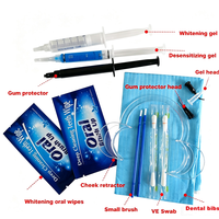 Kit de blanchiment dentaire professionnel à marque privée, système de blanchiment dentaire au laser, accessoires de blanchiment dentaire multi-usages