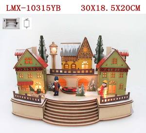 Joli Saint Temple Religieux En Bois Vintage Décoration De La Maison Arabe Artificielle Décorations Créatives Fournitures Personnalisées - Product Image 4