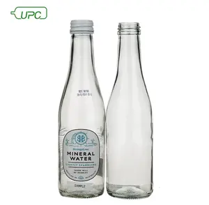 Made in China high quality 200ml soda glass bottle soda water bottle