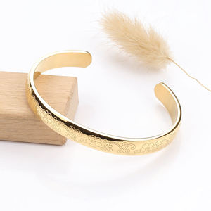 กำไลข้อมือแฟชั่น สแตนเลสสตีล สำหรับผู้หญิง ปรับขนาดได้ - Product Image 3