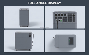 Station d'alimentation portable 12 kWh 6 kW, onduleur hybride 6 kW, batterie LiFePO4 51,2 V 238 Ah, 8000 cycles, générateur solaire prêt à l'emploi - Product Image 4