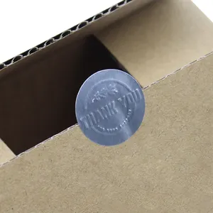 Etiquetas de papel autoadhesivas personalizadas Impresión de etiquetas adhesivas en relieve Etiquetas adhesivas con logotipo en relieve