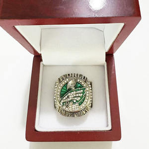 Anillos de campeonato de fútbol Philad Eagles 2018, colección de fanáticos de moda, regalo plateado - Product Image 3