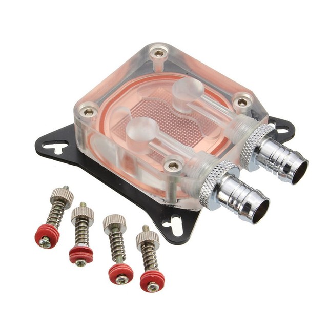 GPU Water Block Cooling Double Channel of Copper Column Video Graphics Card Water Cooler Radiator