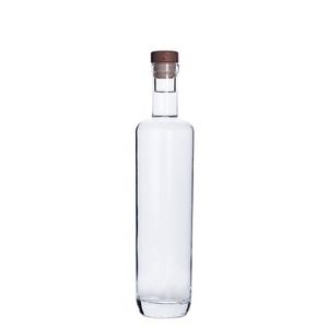 750ml hình dạng tùy chỉnh Flint Glass Vodka Whisky chai với cap - Product Image 4