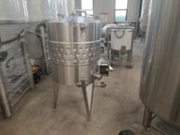 Cuve de Fermentation Empilable à Double Enveloppe en Acier Inoxydable 304 316 Personnalisée TONSEN pour la Vinification, Fermenteur Automatique Précis pour la Brasserie
