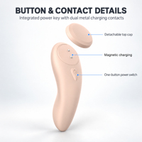 Bestmoon Jouet sexuel pour adultes, vibromasseur clitoridien pour femmes, vibromasseur portable, vibromasseur à porter, jouet sexuel pour femmes, contrôlable par application