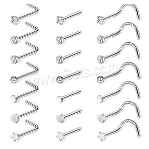 Aço inoxidável piercing nariz jóias unisex corpo piercing jóias nariz - Product Image 1