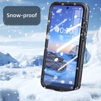 Étui Redpepper multi-protection étanche pour Samsung A57 A37 A17 A27 A17 A15 A55, antichoc, étanche IP68, coque de téléphone 360°