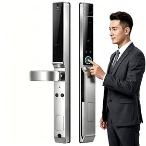 EH109 silver Automatic Palm Face Recognition Smart <strong>Lock</strong> Biometric Automatic Door <strong>Lock</strong> Broken <strong>Bridge</strong> <strong>Lock</strong> - Product Image 3