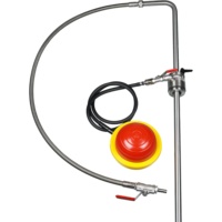 Burkle GmbH - Garantía de 1 año - OEM - Seguro para alimentos - Evaluado para riesgos de ignición - Accionado con pedal - Eléctrico/Diésel - Baja presión - Monofásico