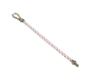 Pulsera Étnica Trenzada Plateada con Diamantes para Mujer/Unisex - Joyería para Boda/Aniversario - Product Image 3