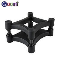 Support d'enceinte acoustique flottant Goomi GXF587, isolation des vibrations, support de moniteur adapté aux enceintes de bureau Genelec 8000 série G