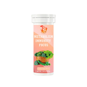 Poudre OEM en gros de qualité supérieure pour le métabolisme et l'immunité, favorisant la concentration et stimulant le métabolisme, soutien immunitaire personnalisé avec saveur citron-lime - Product Image 1