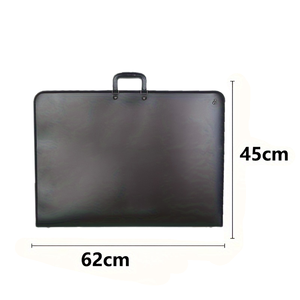 Large A2 45X 62 cm <strong>Hard</strong> Cover Art Portfolio Presentation Ring Binder and Painting Storage Bag PP Waterproof <strong>Filing</strong> Products - Product Image 2