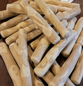 Bâton à mâcher pour chien en bois de café, qualité supérieure, directement de l'usine, naturel, biologique, jouet en bois pour animaux de compagnie, pour mâcheurs agressifs, OEM ODM Vietnam XXL - Product Image 3