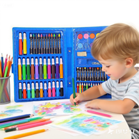 Ensemble de dessin pour enfants cadeaux avec crayon stylo aquarelle peinture bâton papeterie cadeaux ensemble pour fournitures scolaires