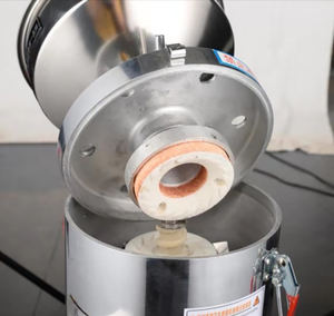 <span class=keywords><strong>Horus</strong></span> 15 kg/h Efficacité 2850 R/<span class=keywords><strong>min</strong></span> Vitesse Rectifieuse de Noix Sésame Tahini Broyeur Beurre de Cacahuète Machine 1100W 220V/50HZ - Product Image 3