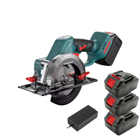Usine de haute qualité électrique coupe-bois scie circulaire Machine sans brosse batterie au Lithium scie circulaire sans fil