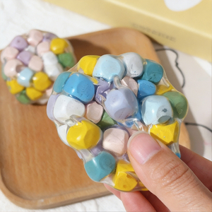 ของเล่นไม้ TPR แบบใหม่ ทำมือ เสียงกรอบๆ สร้างบรรยากาศ ASMR บรรเทาความวิตกกังวล ของขวัญสำหรับเด็ก - Product Image 1