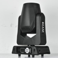 Projecteur de scène mobile Mini Beam 200W avec 48 anneaux LED 0,3W 12V pour mariage, KTV, DJ