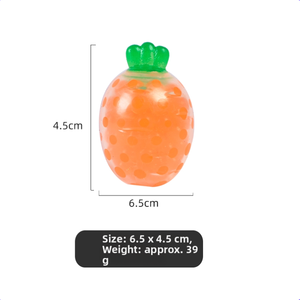 Nouveau jouet anti-stress unique en forme de carotte, unisexe, en peluche TPR, dessin animé, doux, pour soulager le stress et le stress des enfants - Product Image 5