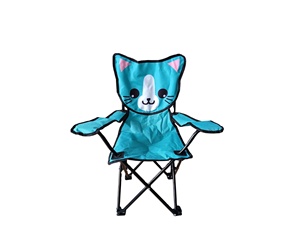 Chaise de camping pliable pour enfants en plein air en gros, chaise de camping pour enfants avec motif de licorne et d'animaux de dessin animé - Product Image 2