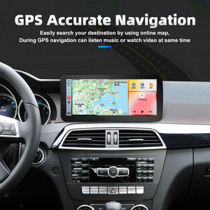 Écran CarPlay Linux 10,25 pouces, <span class=keywords><strong>autoradio</strong></span> multimédia stéréo pour <span class=keywords><strong>Mercedes</strong></span> C GLC W204 W205 W447 - Product Image 4