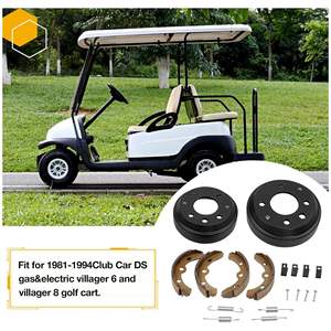 Kit de réparation de frein Club Car DS comprenant un tambour de frein 1011137 et des plaquettes de ressort 101146302, compatible avec les modèles Club Car DS - Product Image 3