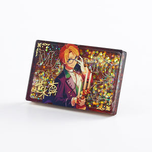 Custom Quicksand Glitter Oiling Charm Key Chain Thick Acrylic <strong>3D</strong> Anime Standee DIY Plastic Crafts with Your Own Design - Product Image 4