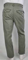 La moustache noire marque Tiziano lin Strech nouvelle couleur Kaki coupe régulière pantalon chinois pantalon en tissu lavé