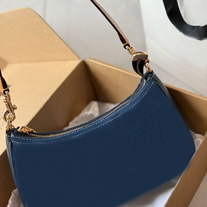 Wholesale Women's <b>Black</b> Crescent Shoulder Bag Chain Strap Zipper Closure Underarm Handbag Custom Logo - Product Image 5