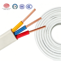 Fabrik-Großhandel RVVB Mehradriges Parallel-Flachkabel 16 AWG PVC-Isoliert und -Ummantelt Flammhemmend Reines Kupferkabel