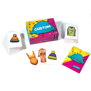 Venta al por mayor de fábrica de impresión personalizada familia amigo divertido juego de cartas de mesa personalizado <span class=keywords><strong>beber</strong></span> tarjetas casa juego de mesa para adultos - Product Image 2