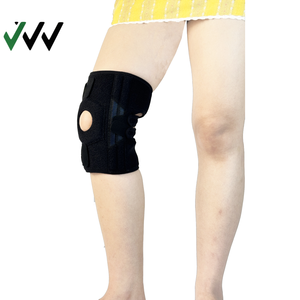 Ginocchiera in Neoprene Personalizzata dal Produttore con Stabilizzatori Laterali, Supporto Compressivo per Alleviare il <span class=keywords><strong>Dolore</strong></span> al <span class=keywords><strong>Ginocchio</strong></span> nella Riabilitazione Sportiva - Product Image 2