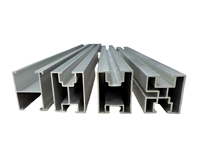 Support de fixation des panneaux solaires de toit avec connecteur de rails de guidage de surface anodisé en alliage d'aluminium 25YRS + charge de vent et de neige de durée de vie