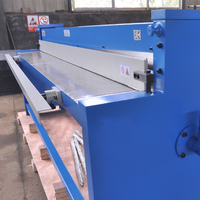 Ciseaux manuels Q01-0.8x2500 de guillotine, cisailles de tôle pour l'acier, l'aluminium et le cuivre