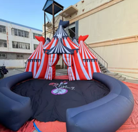 Arche de cirque gonflable colorée, arche gonflable géante pour la décoration de fête, arche gonflable pour le plaisir des enfants au carnaval