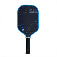 Raquette de pickleball en fibre de carbone Toray T700 personnalisée, surface rugueuse, mise à niveau TFP GEN4