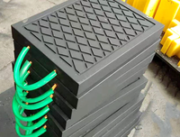 Patins de stabilisation pour grue mobile, anti-impact, en UHMWPE
