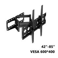 Support mural pour téléviseur WanLiTong, WTB-812, intérieur, 32 à 80 pouces, 40 kg, support mural pour téléviseur en métal, mouvement complet, support pour téléviseur LED LCD, vente chaude